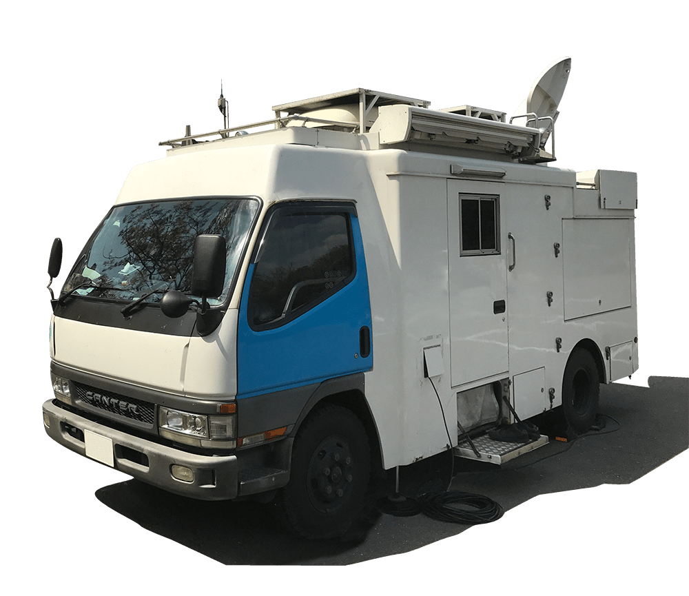 衛星中継車 株式会社アルジー